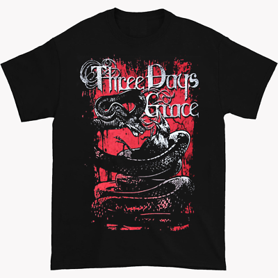 Three Days Grace グラフィックTシャツ ブラック Three Days Grace T Shirt Tee men And Women Tee men S-4XL Band | eBay
