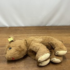 Rare Antique Vintage Cotton Plush Made in USA Teddy Bear 12" Walking Grizzly