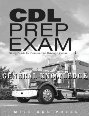 Press - CDL PREP EXAM  General Knowledge - New paperback or softback - X555z