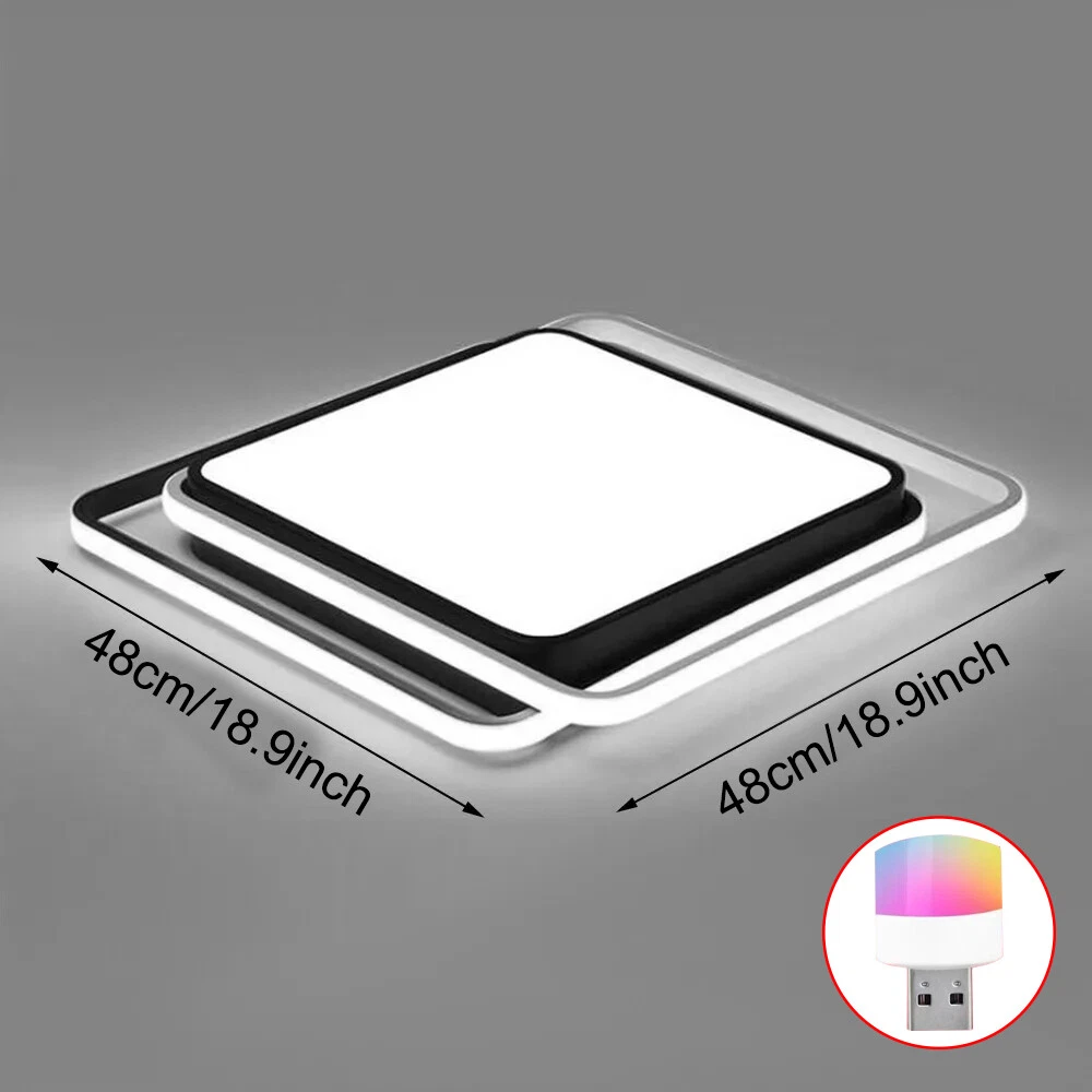 Buy 120W LED Dimmable Square Ceiling Light In UK - Shop Now!
