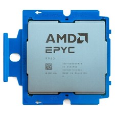 NEW AMD EPYC 9965 OEM CPU SP5 Turin 2.25-3.7GHz 192C 500W 100-000000976 UNLOCKED