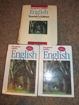 Houghton Mifflin ENGLISH 8th Grade 8 Student Text Teacher's