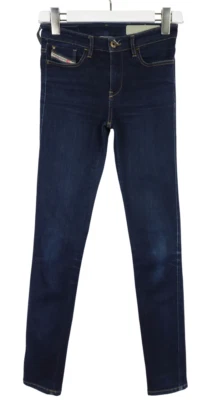 Diesel Skinzee Super Slim-Skinny Stretch 0813C Jeans Damen W26/L30 Zip - Bild 1 von 4