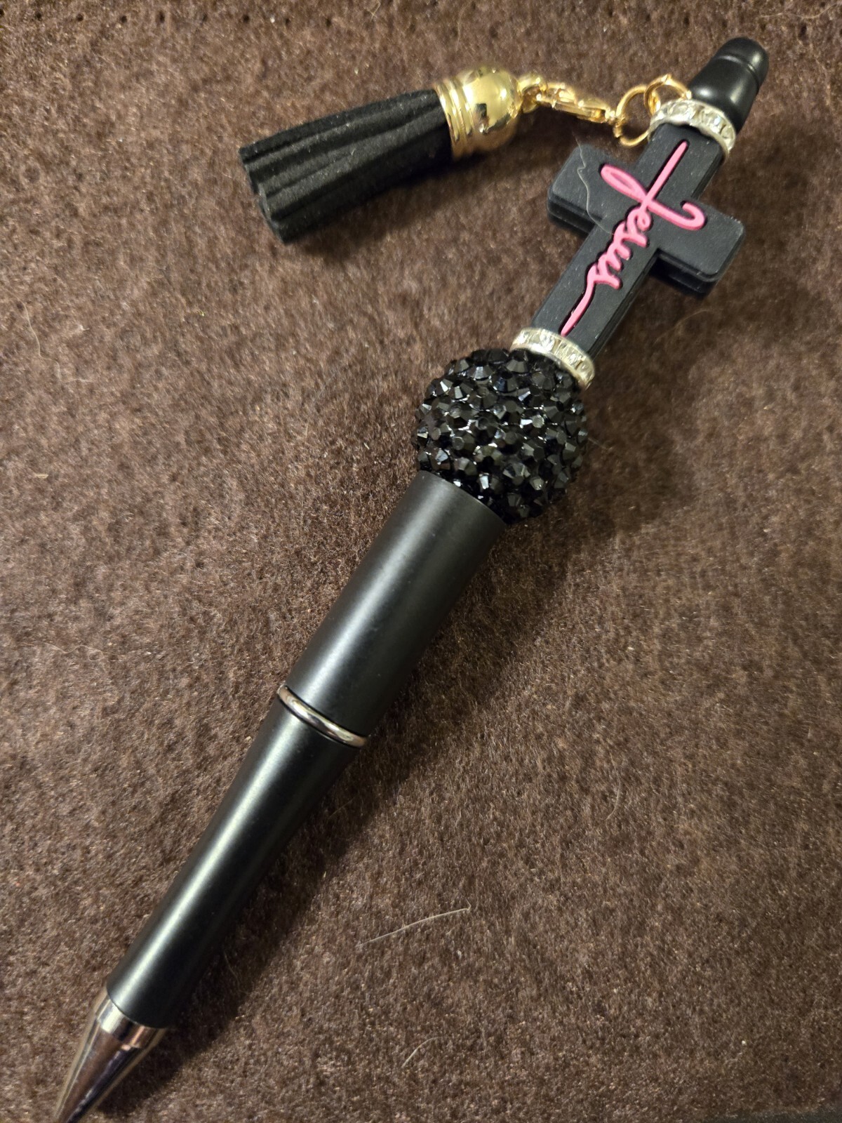 Custom Jesus Cross Pen! Luxury Inspired pens! Handmade. Journal.