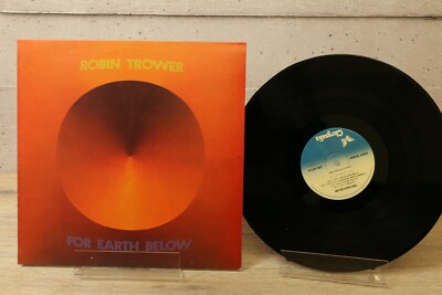 Robin Trower, Album FOR EARTH BELOW, Vinyl LP, Rock Chrysalis CHR 1073 UK VG+ !