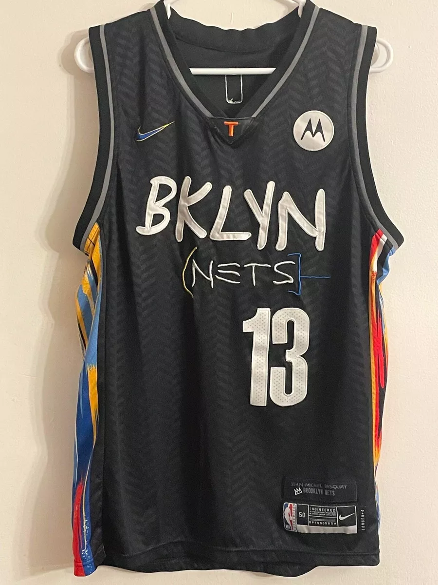 James Harden Basquiat Brooklyn Nets Jersey