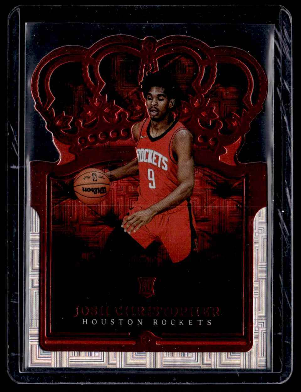 2021-22 Panini Crown Royale Josh Christopher Rookie Houston Rockets #93