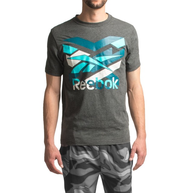 reebok grey t shirt