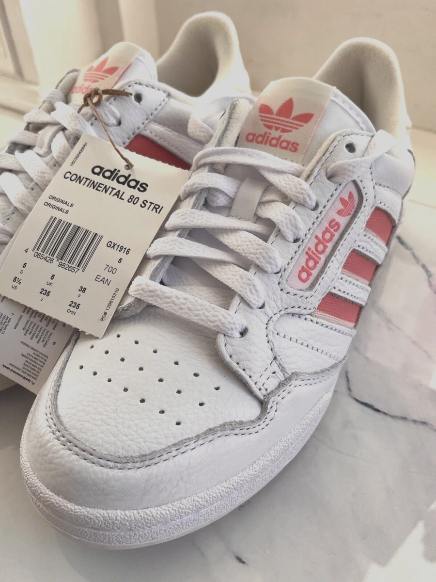 Adidas pink stripe trainers hotsell