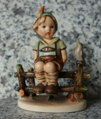 Hummel Figur Hum 111/3/0 ''Vaters G'scheitester'' FM 1 * Kronenmarke * Crown Mark