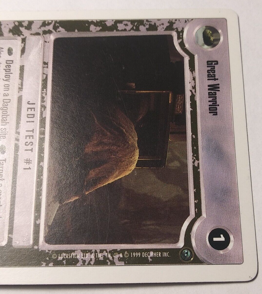 1997 Star Wars Customizable Card Game: Dagobah Expansion Set Great