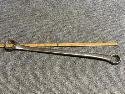 Vintage Vlchek Boxed End Wrench WBH 3436 Alloy 1-1/16 X 1-1/8  USA 