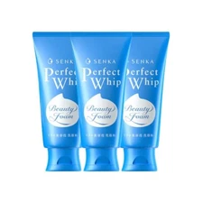 Senka Perfect Whip Wash Fresh  120g ,Pack of 3