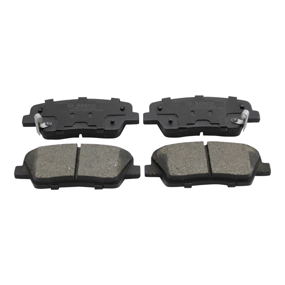 Pastillas de freno traseras de cerámica Bosch QuietCast para Genesis Hyundai Kia Foto 2 de 4