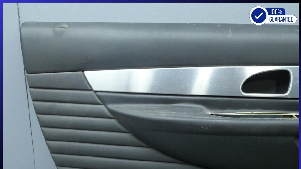 Panel de cubierta interior de puerta lateral izquierdo Ford Thunderbird 2002-2005 OEM 1W637623943 Foto 2 de 4