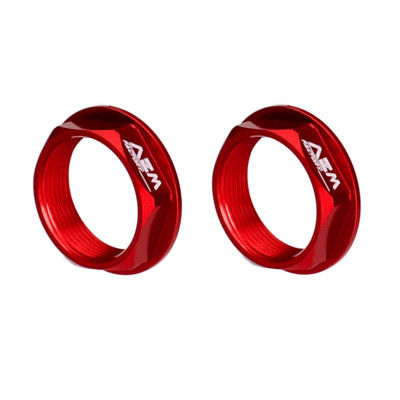 AEM Factory Ducati Rear Wheel Nuts Kit - Hypermotard 698 Mono / RVE - Red