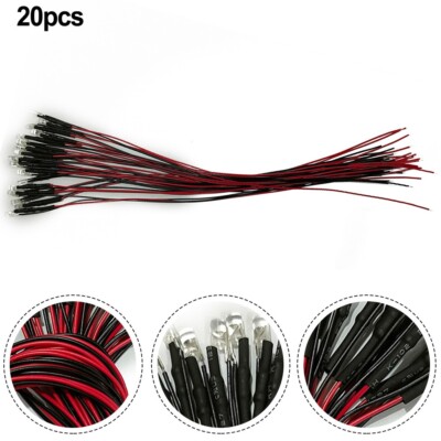 20x Mini LED-Lämpchen Für Modellbau - Perfekt Für Häuser, Straßen & Autos