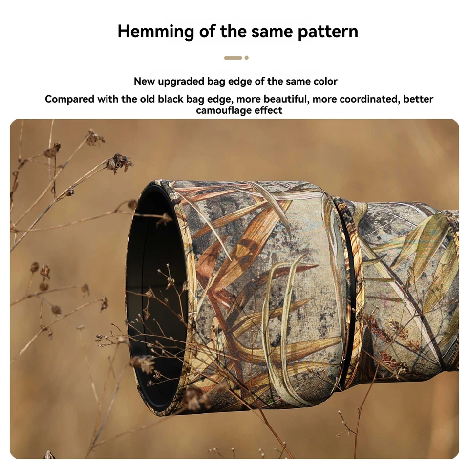 Cubierta de lente ZZQ&CCF para Sony FE 400-800 mm f/6,3-8 G OSS cubierta de lluvia impermeable Foto 3 de 4