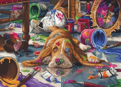 Picassos Colors B2421L Luca-S Counted Cross-Stitch Kit