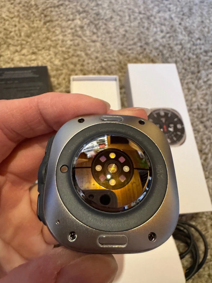 Samsung Galaxy Watch Ultra LTE 47 mm Titanium silver TOP & OVP! - Bild 4 von 4