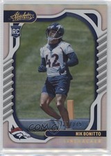 2022 Panini Absolute Rookies Spectrum /275 Nik Bonitto #188 1m1a