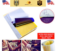 Tattoo Transfer Paper Stencil Carbon Thermal Tracing Hectograph Supplies Sheets