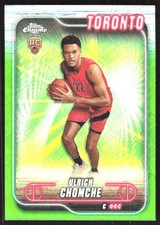 4515K 2024-25 Topps Chrome - Green Refractor #191 Ulrich Chomche