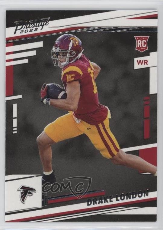 2022 Panini Prestige Rookies Drake London #309 uk2