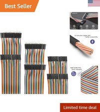 120pcs 10cm Breadboard Jumper Wires Assorted Kit, 15cm 20cm 30cm 40cm 50cm 10...