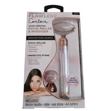 Finishing Touch Flawless Contour Micro Vibrating Facial Roller And Massager