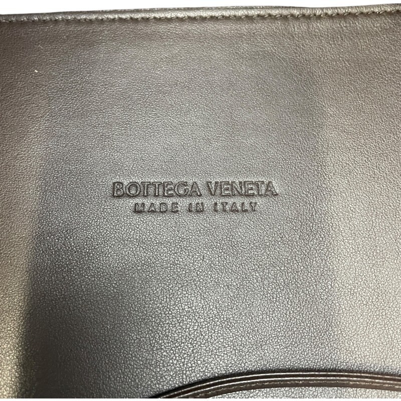 BOTTEGA VENETA Arco Tote Brown Leather Fur Bag Women thumbnail 9