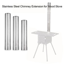Hot Sale Stove Pipe Chimney Pipes Flue Chimney Pipe Drainage Outdoor Gear