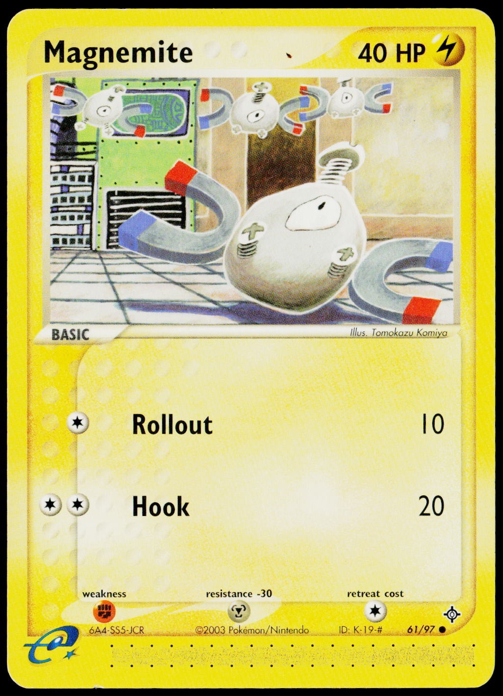 Magnemite 61/97 EX Dragon LP