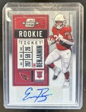 2020 Panini Contenders Optic Eno Benjamin Auto RC Rookie Ticket #197 Cardinals