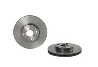 2X Bremsscheibe Prime Line - UV Coated Brembo 09.D065.11 FüR Mazda DL RF DJ MX 4