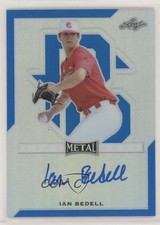 2017 Leaf Perfect Game All-American Classic Metal Blue /30 Ian Bedell Auto 0q3
