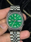 Vintage Seiko 5 Men's Automatic Watch SNXS 7s26 Day/Date