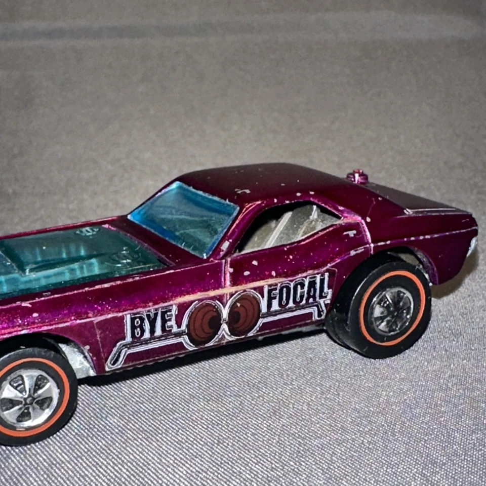 DESEABLE ORIGINAL VINTAGE AÑOS 60 70 MATTEL HOT WHEELS REDLINE "ADIÓS FOCAL" Foto 3 de 4