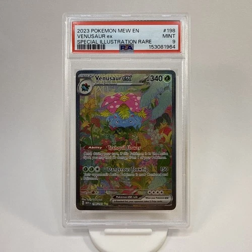 Pokemon 2023 Venusaur ex 198/165 Full Art SIR Scarlet & Violet 151 PSA 9