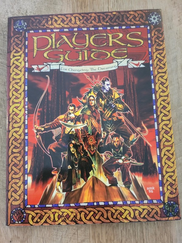 Changeling Players Guide, White Wolf 1e, World of Darkness, Rpg, Good
