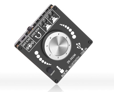 Mini Bluetooth Amplifier 50W+50W Dual Channel Stereo Power Output,DC 12V, Blu...