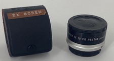 Soligor Auto Tele Converter 2X To Fit Pentax Lens With Case