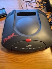Vintage Atari Jaguar Game Console Complete w Game Works