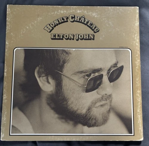 ELTON JOHN Honky Chateau 1972 UNI 93135 Tri-Fold Cover VG+ VINYL LP