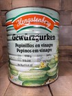 Vintage Large Tin Can Hengstenberg Fine Pickled Gherkins 21 Lb 18 Pint Germany — photo 6