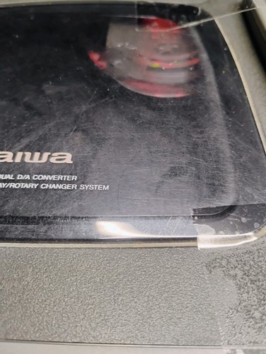 Aiwa 5CD Changer Radio Compact Disc Stereo System CX-ZR774u - For Parts Read - Picture 8 of 16