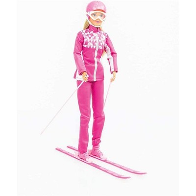 Smoby Steffi Love Ski Fun Spielpuppe mit Skianzug Skibrille Schutzhelm Modepuppe