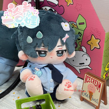 BLUE LOCK Rin Itoshi 20 cm Muñeca de Peluche Muñeca de Vestir Juguete de Algodón Anime Regalo