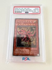 Yu-Gi-Oh Slifer the Sky Dragon PSA 10 GEM MT G4-01 GB Duel Monsters Promo Secret
