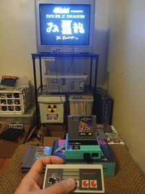 Retron 1 Nintendo NES Lot Double Dragon 2 Gauntlet 2 Tom&Jerry Bart Vs Space See